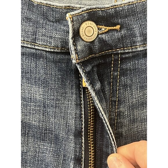 Men’s Lucky Brand Jeans Sz 36 X 32 (410 Athletic Slim) Lt. Wash Mid-rise - Picture 4 of 11